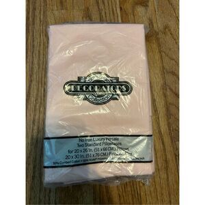 Statepride decorators collection pillow cases pink new 20x26 2 Standards USA Vin